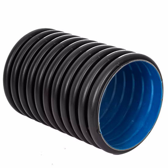 DN500mm, DN600mm, DN700mm, DN800mm PE100 tuyau ondulé à double paroi en PEHD de haute qualité pour l'approvisionnement en eau